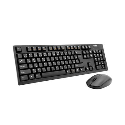 KEYBOARD MOUSE TSCO TKM-7019 W کیبورد و ماوس تسکو مدل TKM 7019W