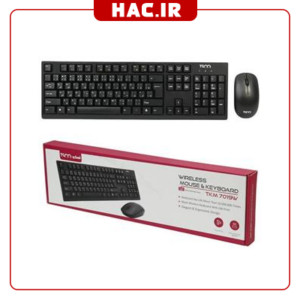 کیبورد و ماوس بی سیم تسکو TKM 7019W
