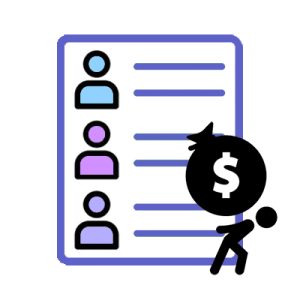 کیت لیست بدهکاران از تاریخ خاص