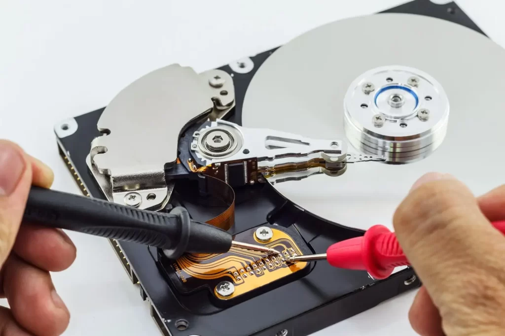 صدای طبیعی هارد دیسک